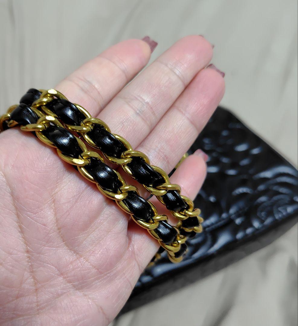 ♡CHANEL♡ ブラックレザー バッグ✨美品✨