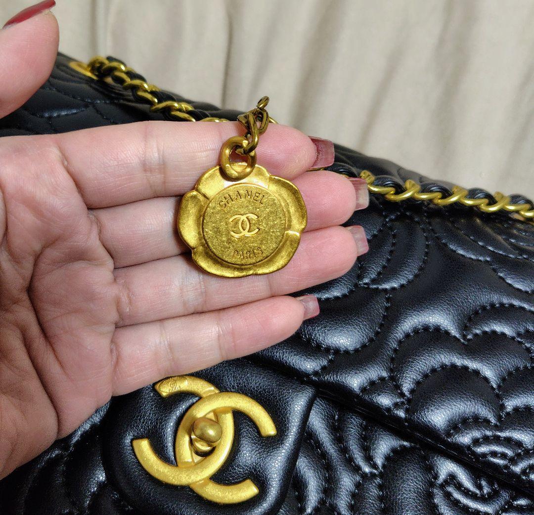 ♡CHANEL♡ ブラックレザー バッグ✨美品✨