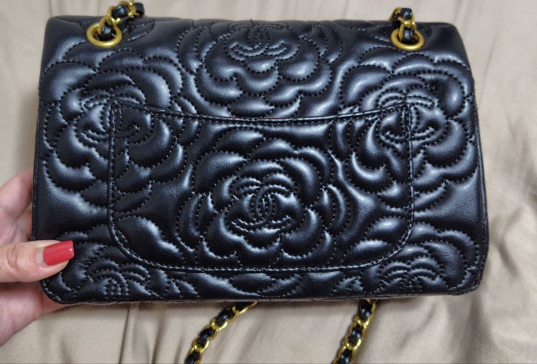 ♡CHANEL♡ ブラックレザー バッグ✨美品✨