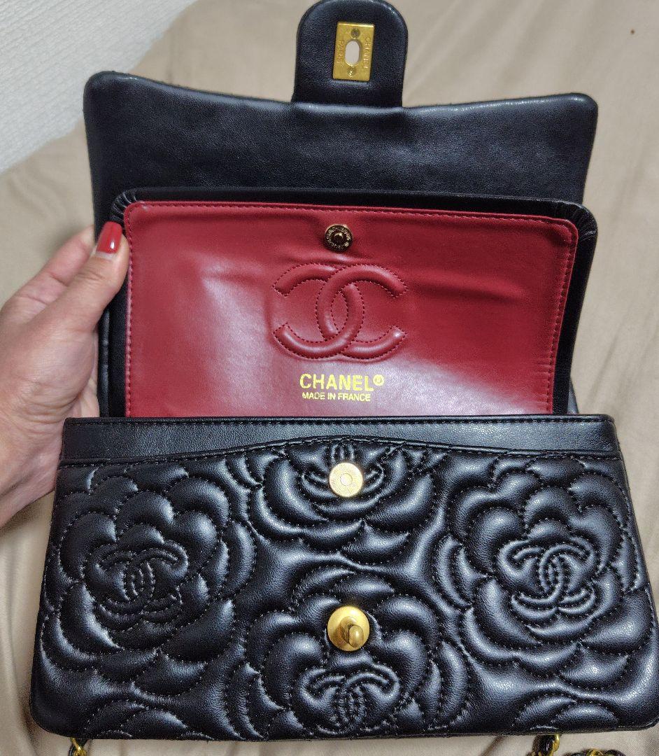 ♡CHANEL♡ ブラックレザー バッグ✨美品✨