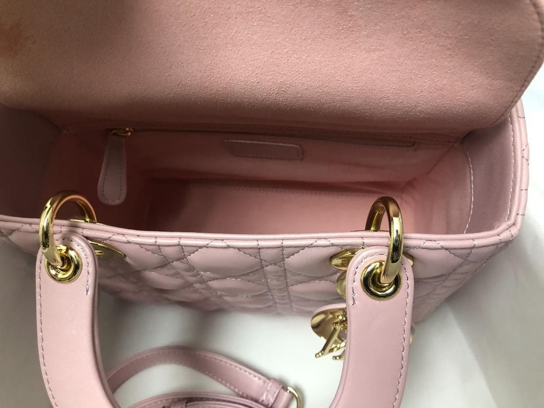 Lady Dior バッグ　ミニ　ピンクレディディオール-