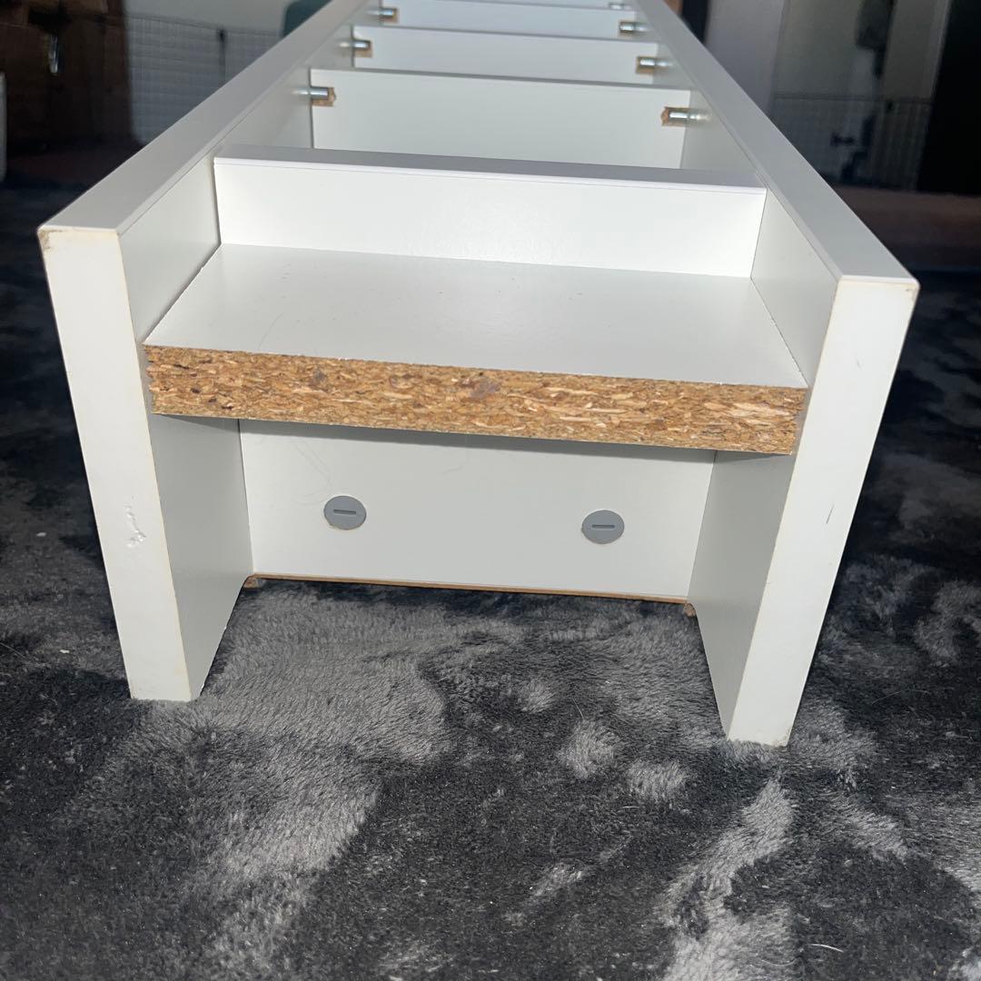 IKEA GNEDBY グネドビー　CDラック　 本棚　ホワイト