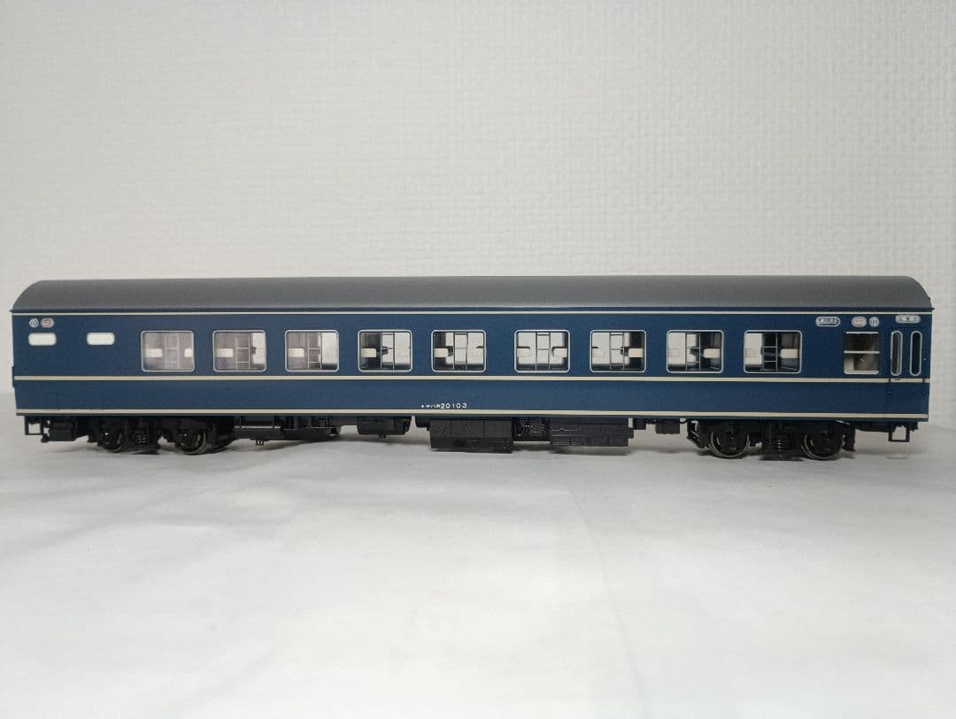 ① KATO HO 1-519 ナハネ20 2両セット ブルートレイン EF65