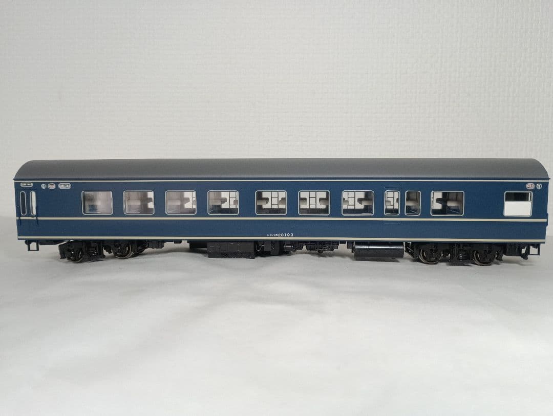 ① KATO HO 1-519 ナハネ20 2両セット ブルートレイン EF65
