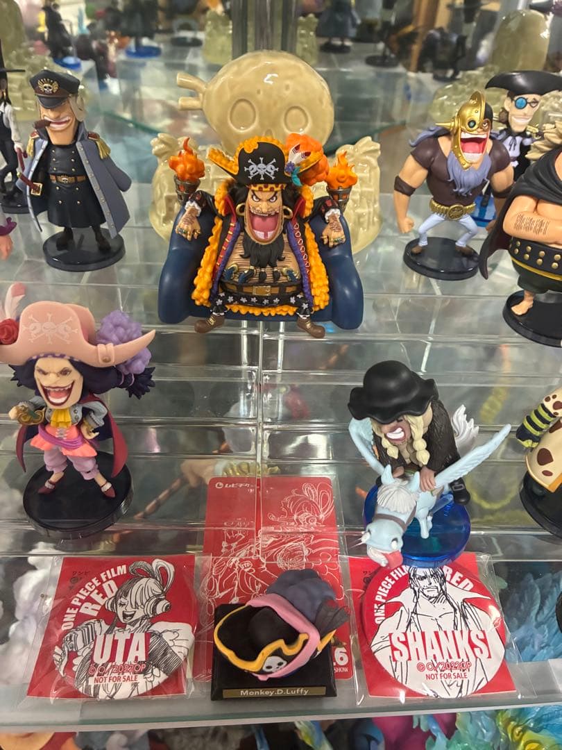 ワンピース　ワーコレ　Ado 黒ひげ海賊団　麦わら海賊団　開封品セット