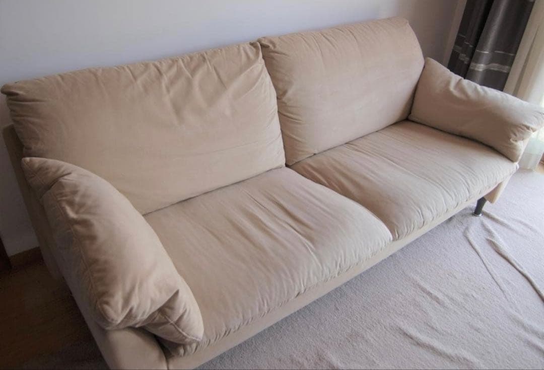 【100万円超】IDC大塚家具ROLF BENZ （ロルフベンツ） 3Pソファー