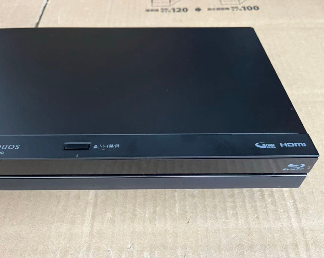 SHARP AQUOS BD-NW1100ブルーレイレコーダー HDD1TB