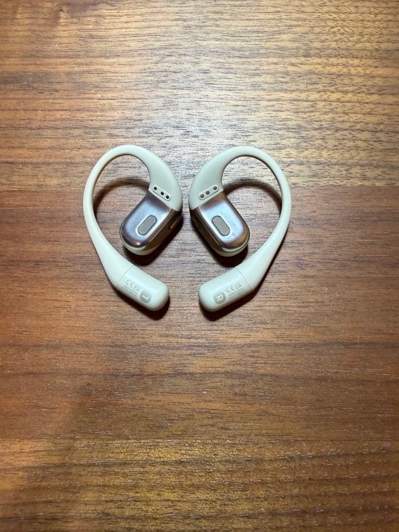 付属品完備　Shokz OpenFit オープンフィット　ベージュ