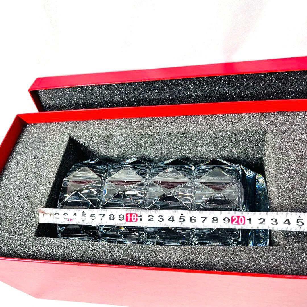 バカラ Baccarat ベース 花瓶 ルクソール LOUXOR クリア
