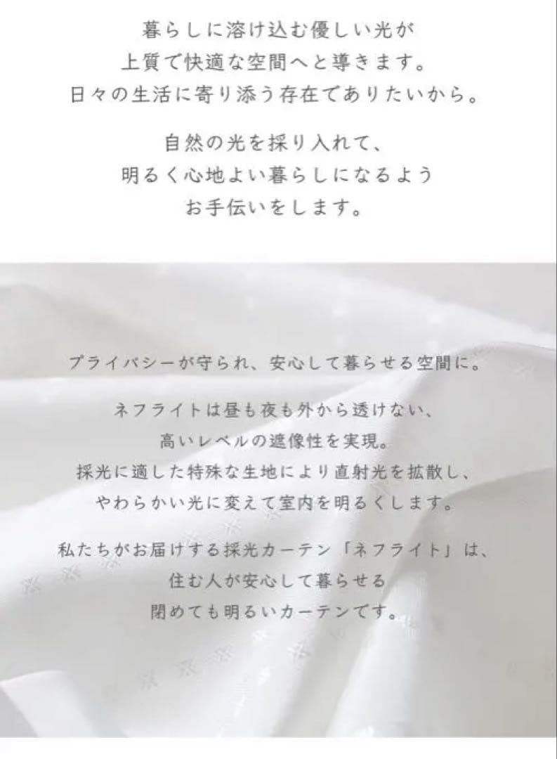 【美品】ネフライト　カーテン