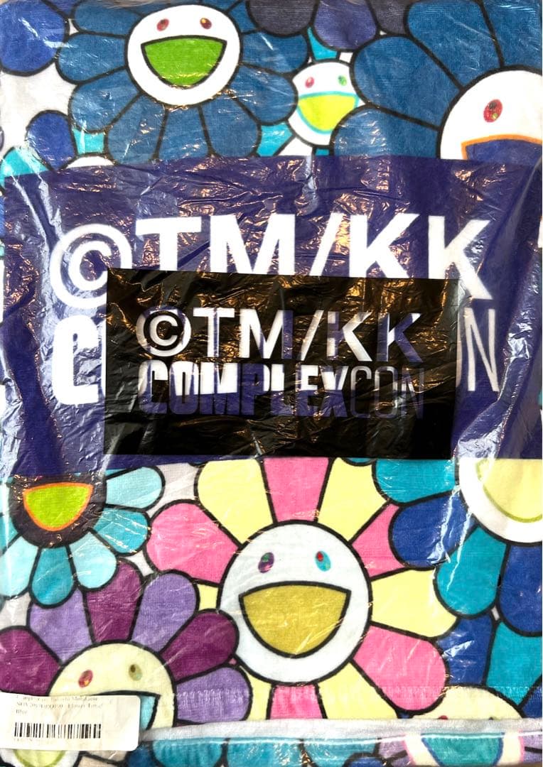 [新品・未使用]村上隆xCOMPLEXCON Blue Flower Towel