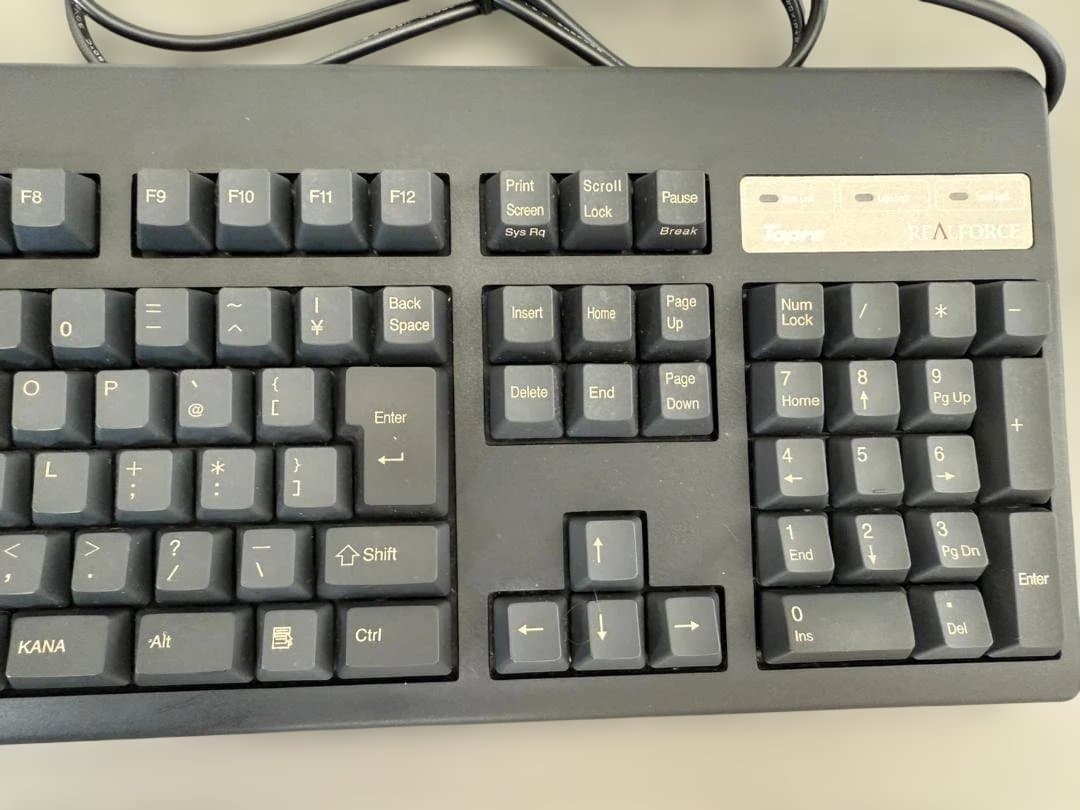 東プレ Realforce（リアルフォース） 有線キーボード SJ08B0
