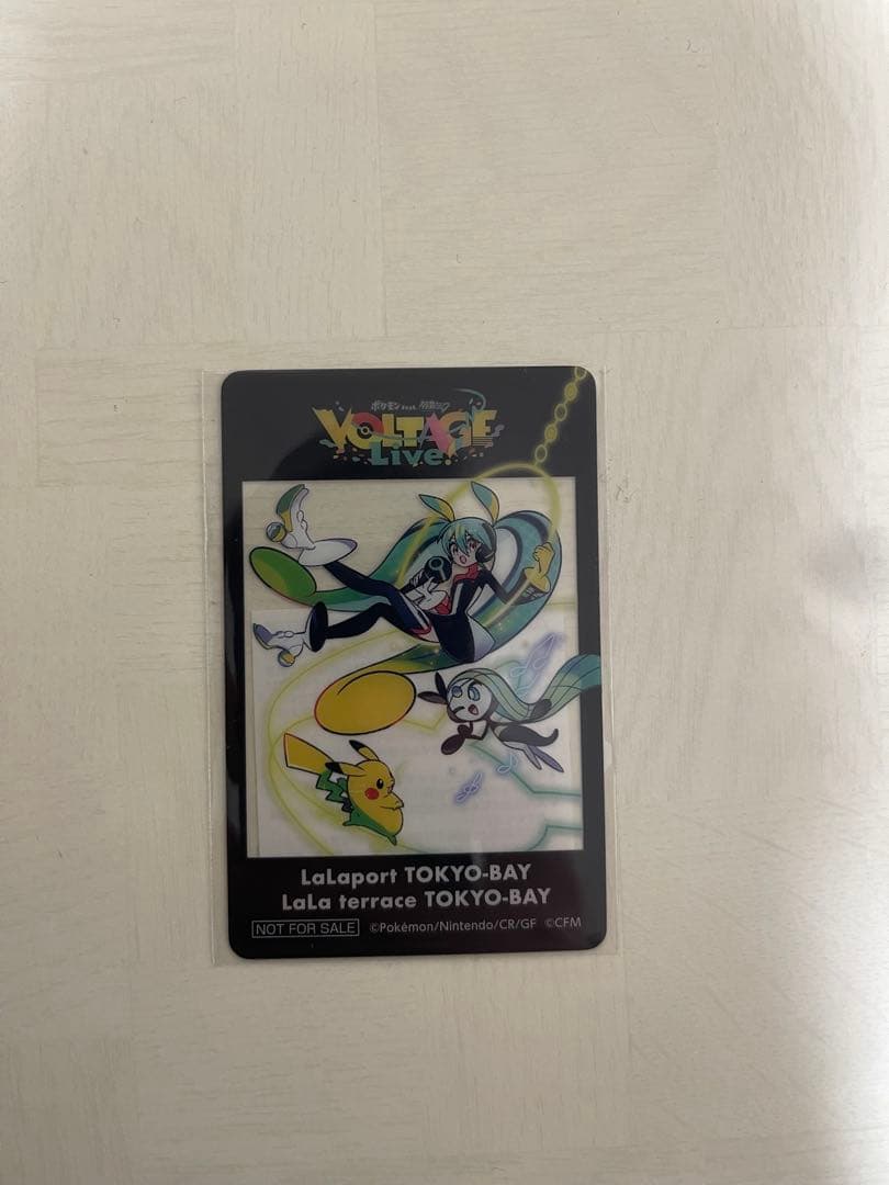 Voltage Live カード 5枚セット 初音ミク ポケモン