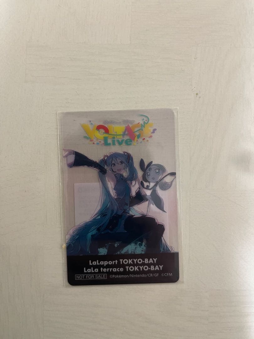 Voltage Live カード 5枚セット 初音ミク ポケモン