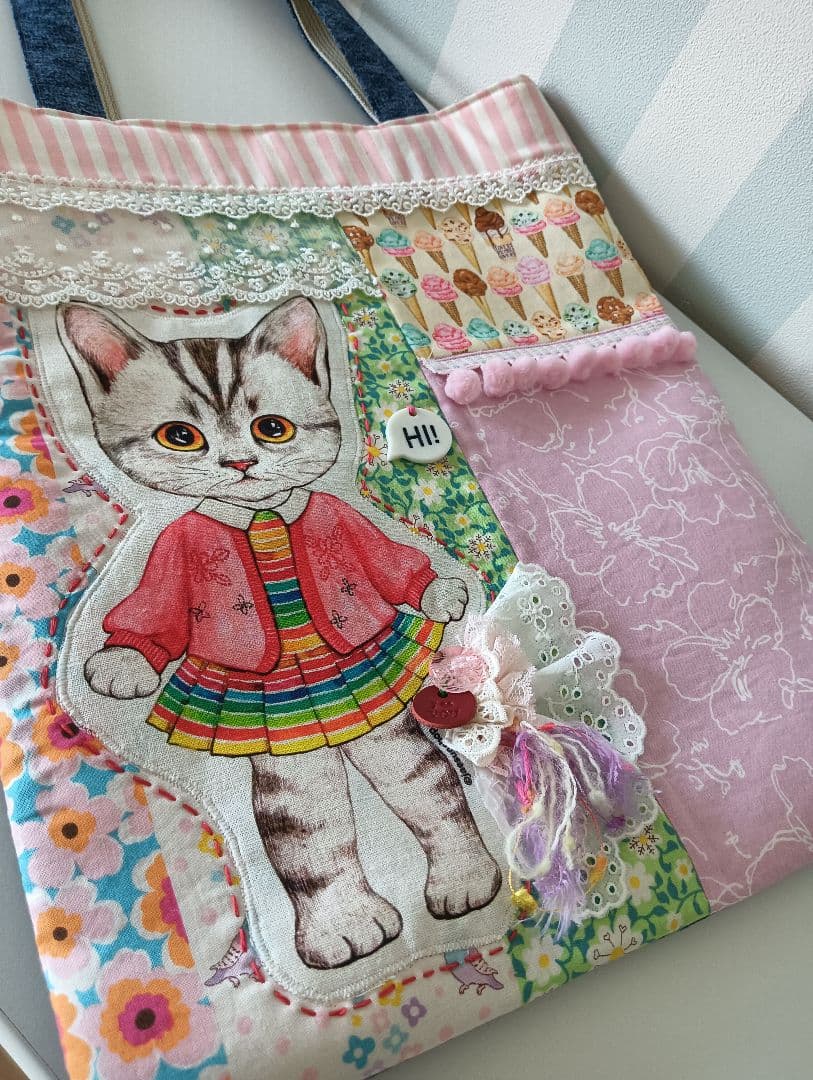コヤンイサムチョン　ねこ　A4楽々　バッグ