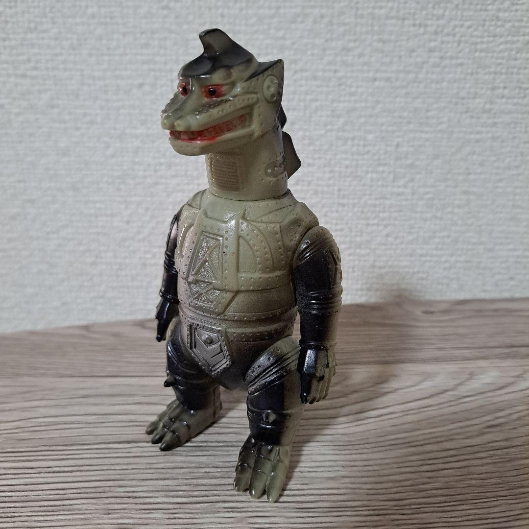 ソフビ　メカゴジラ　ブルマァク　当時　年代物　ミドルサイズ