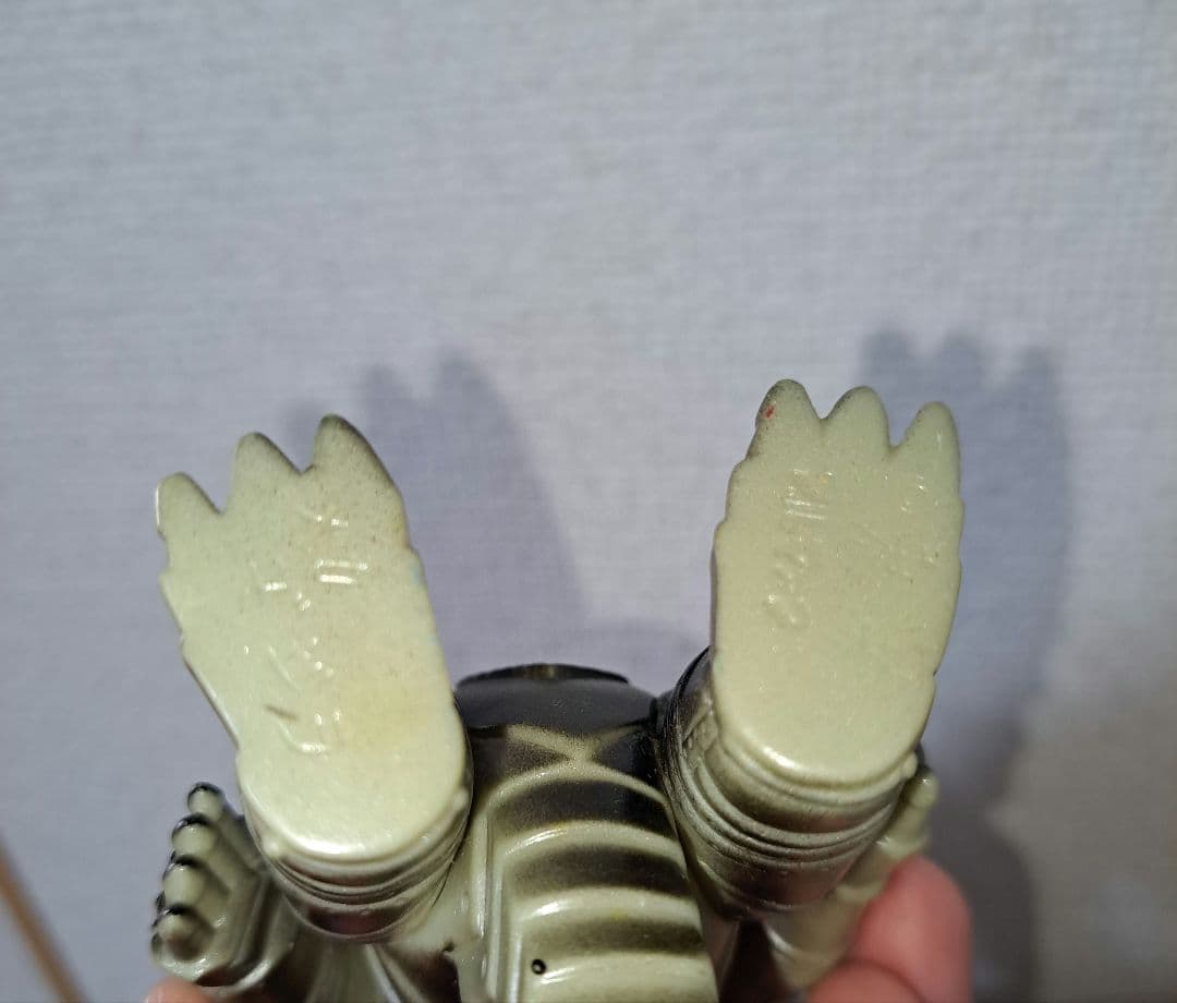 ソフビ　メカゴジラ　ブルマァク　当時　年代物　ミドルサイズ