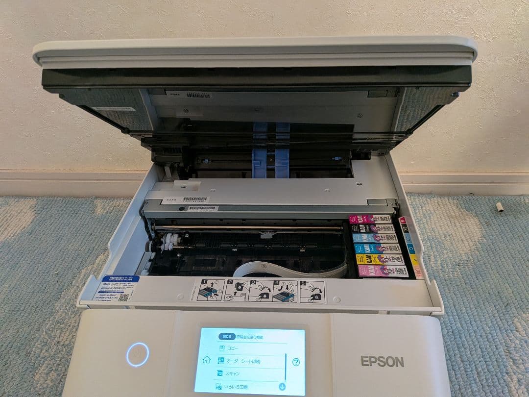 EPSON EP-883AW インク印刷OK スキャンOK 現状品