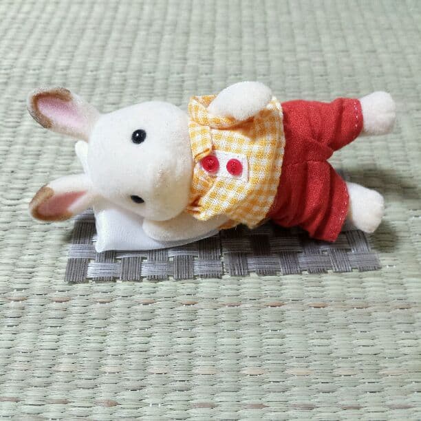 座談会用ざぶとん ハンカチ落とし中 和室 シルバニアサイズ  はるかな国