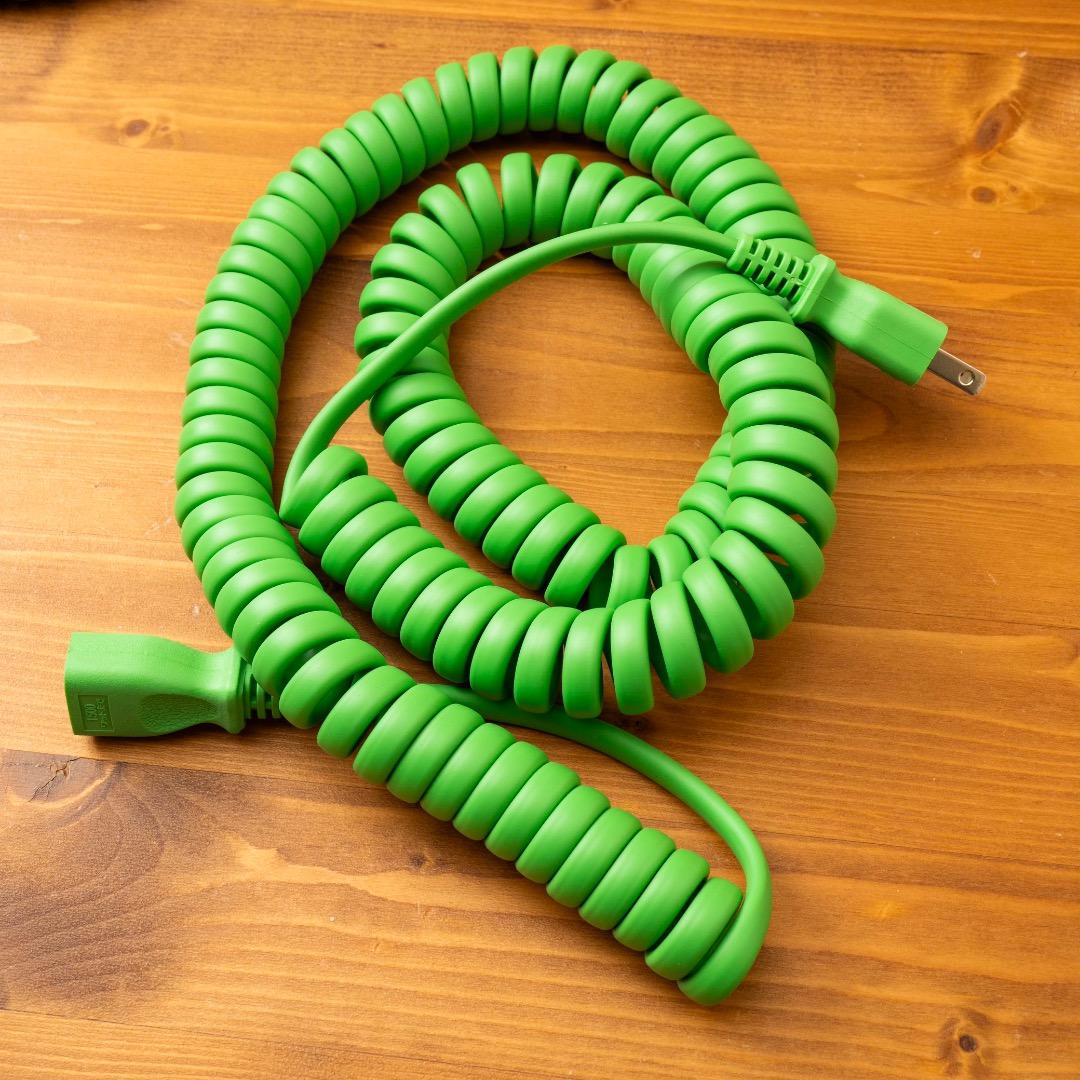 【長岡特殊電線】カーリータップ4本セット（1.3m〜3m）