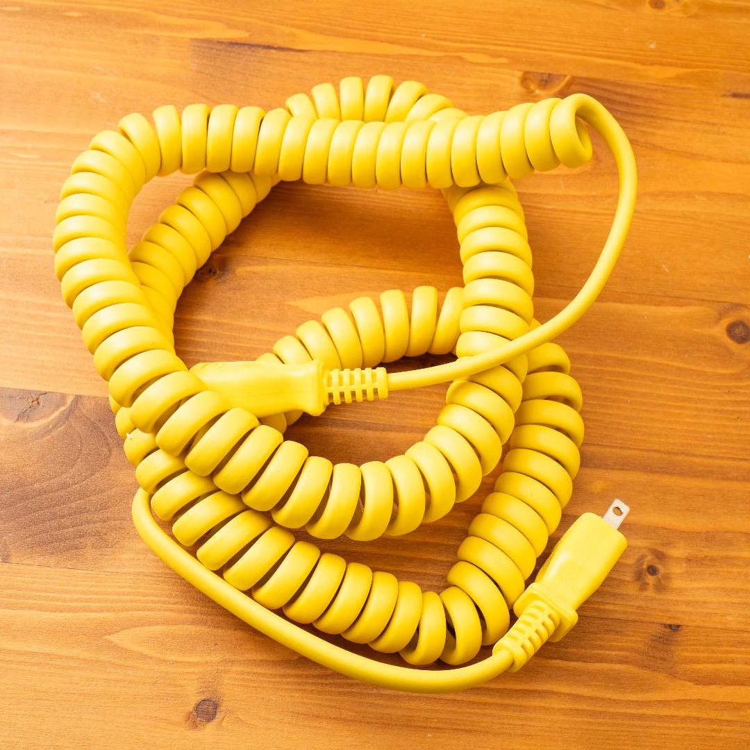 【長岡特殊電線】カーリータップ4本セット（1.3m〜3m）