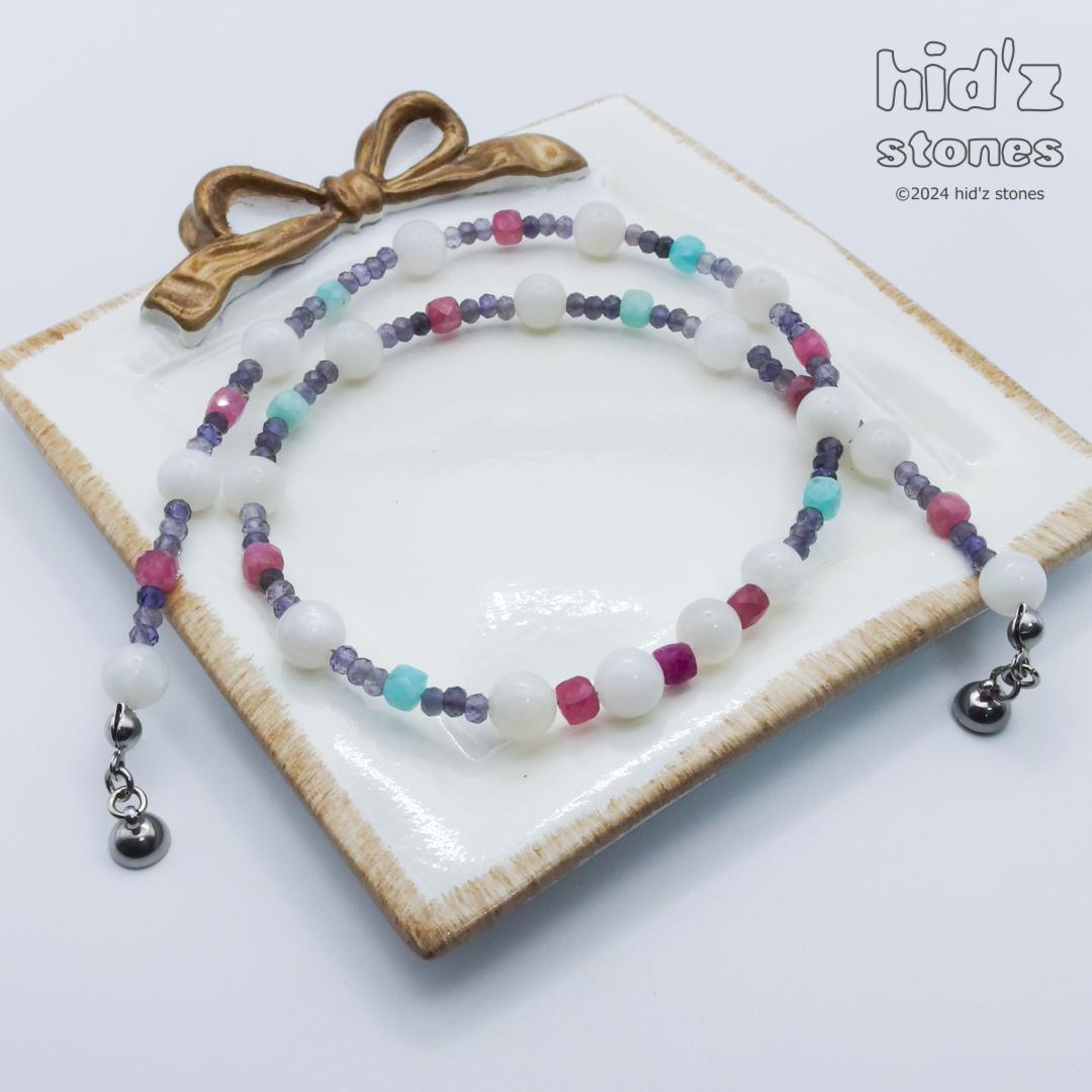 ◆一点もの天然石ネックレス:MSCm-010