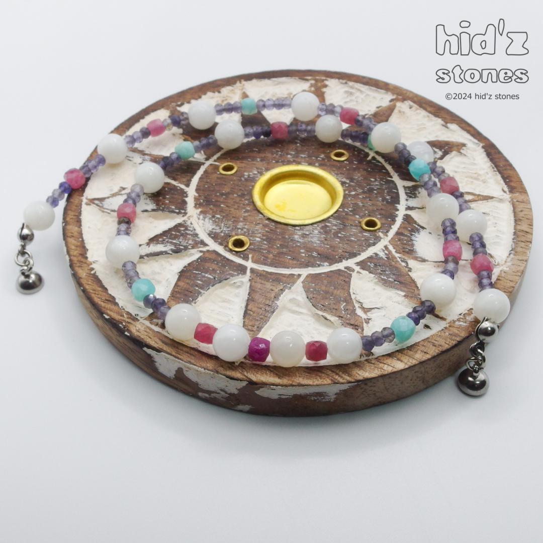 ◆一点もの天然石ネックレス:MSCm-010