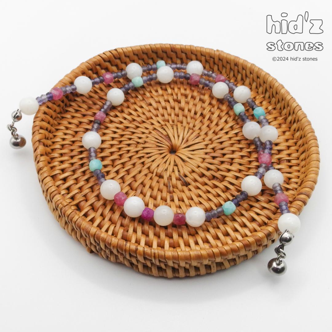 ◆一点もの天然石ネックレス:MSCm-010