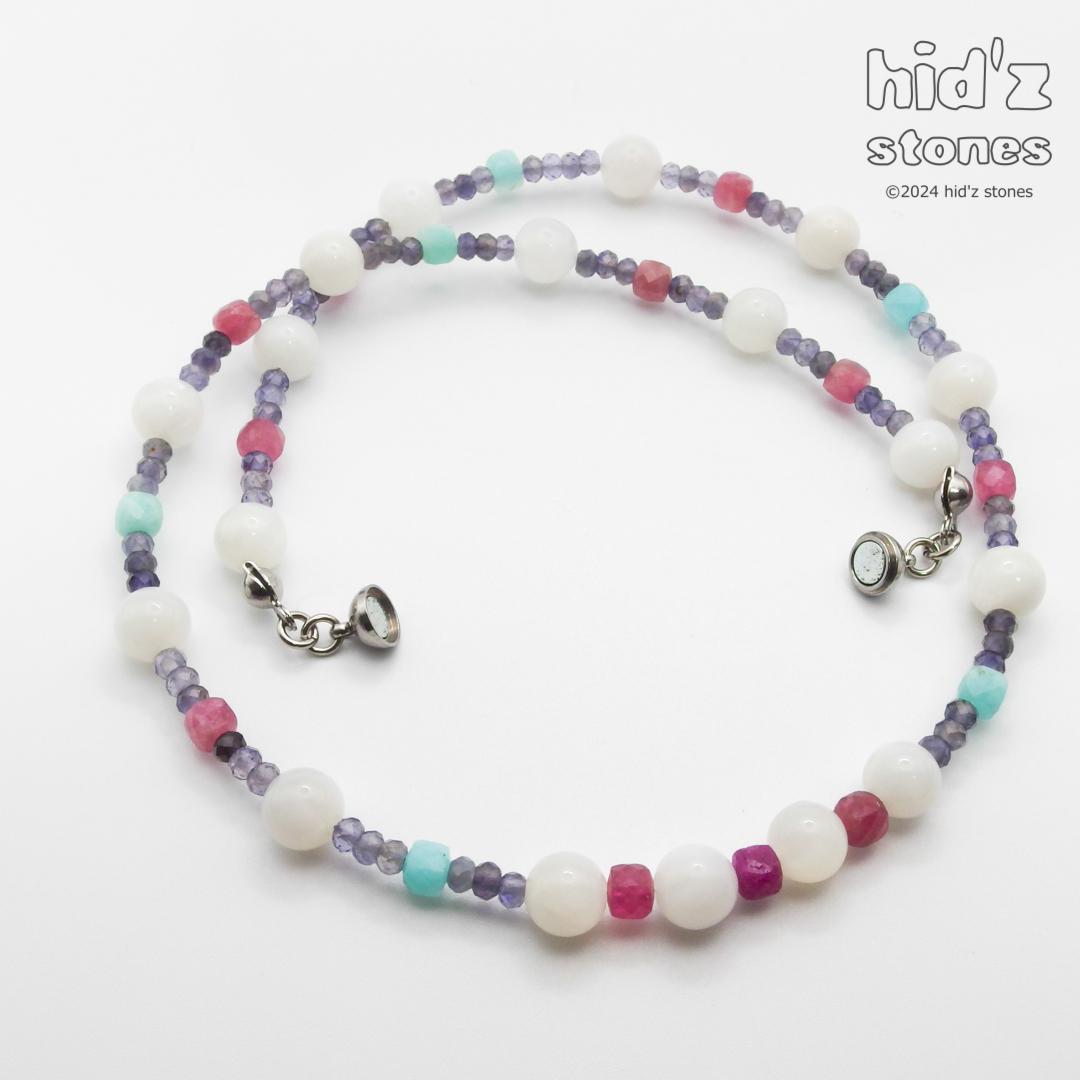 ◆一点もの天然石ネックレス:MSCm-010