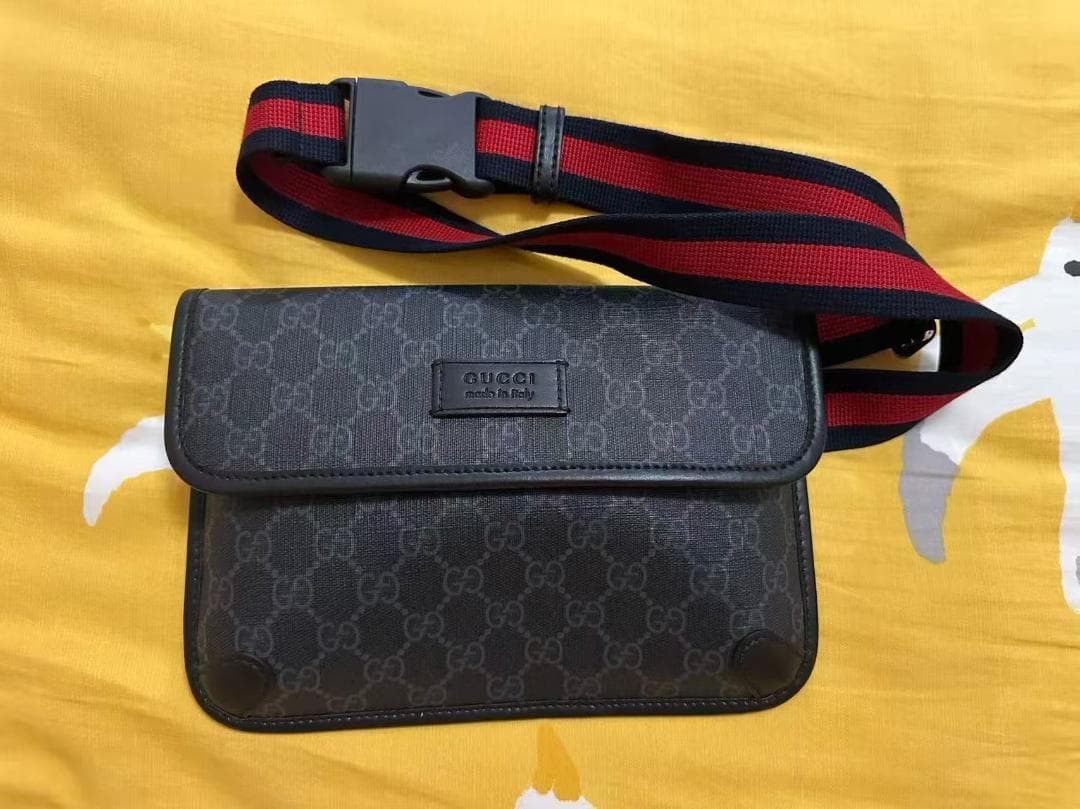 G サイト GG 総柄 ウエストバッグ ショルダーバッグ 斜めがけバッグ