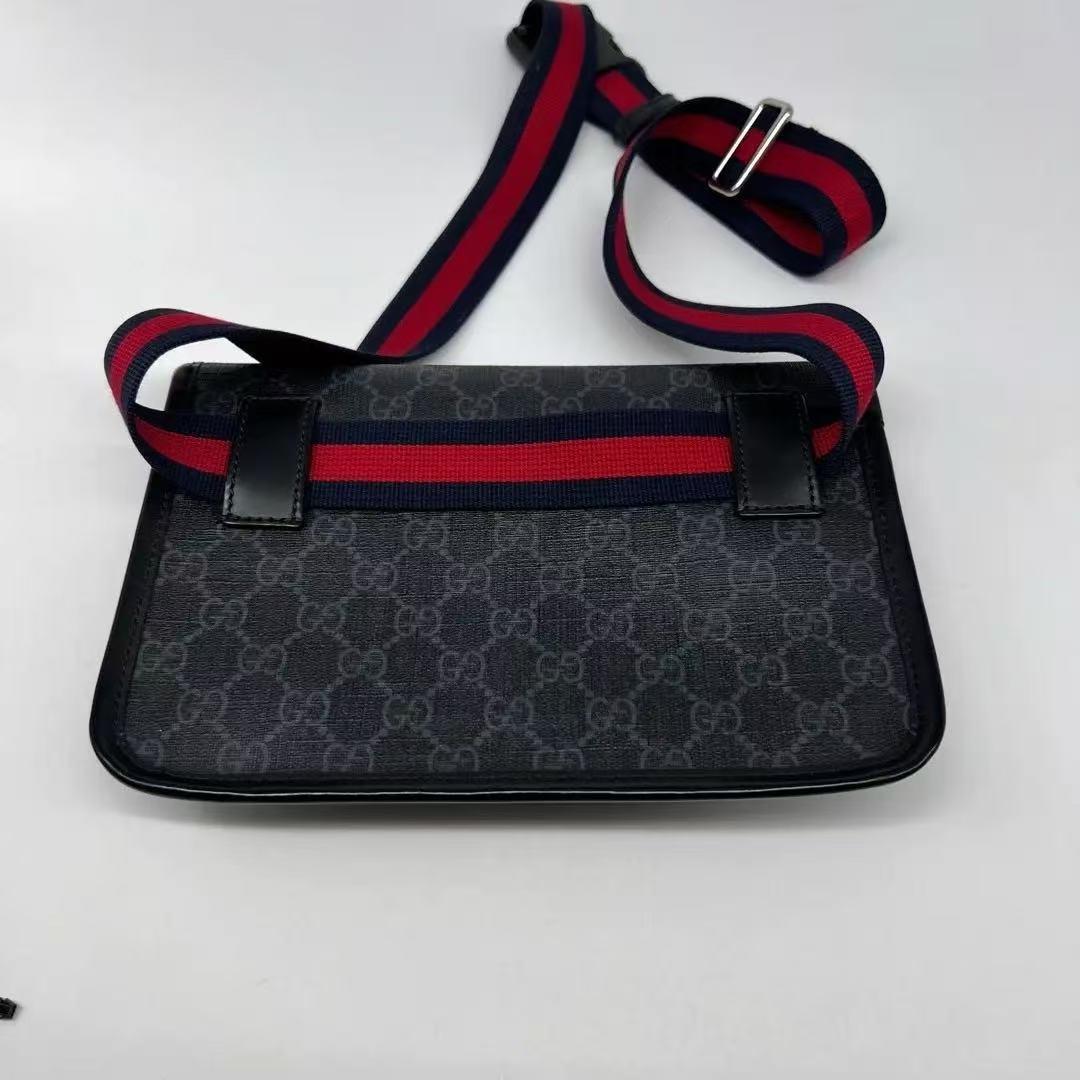G サイト GG 総柄 ウエストバッグ ショルダーバッグ 斜めがけバッグ