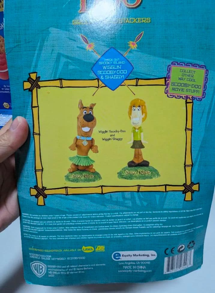 新品Scooby Doo Groovy Headstackersフィギュアセット