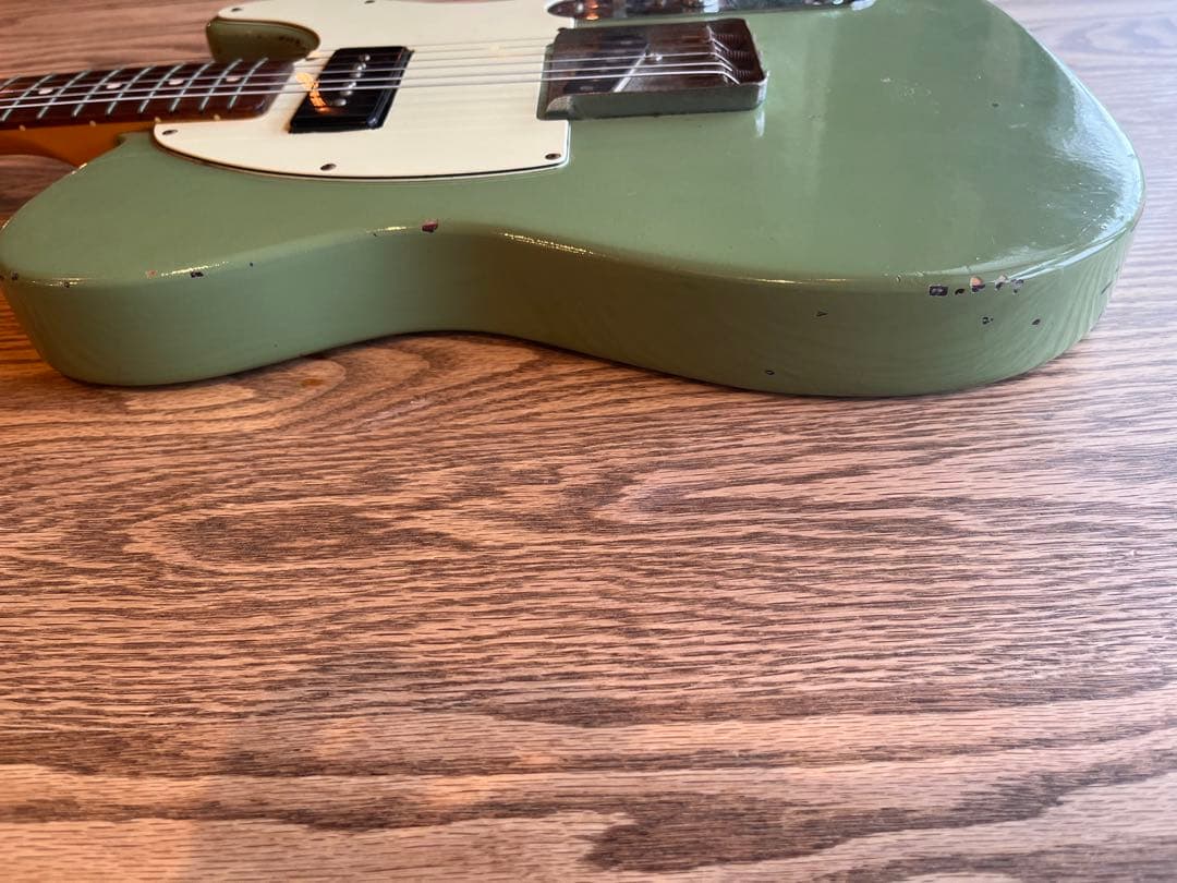Fender Japan Telecaster系？ネックSシリアル　ボディ謎改造