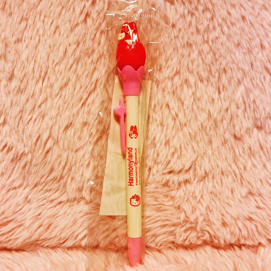 希少レア　マイメロディ　フラワーボールペン　1998年製　サンリオ　平成レトロ