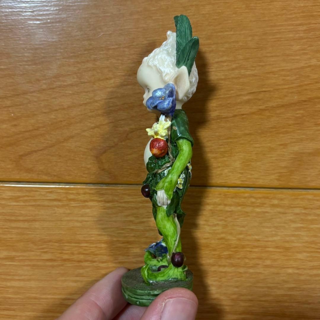 希少 与勇輝 森の妖精 ニングル フィギュリン 人形 レジン 置物