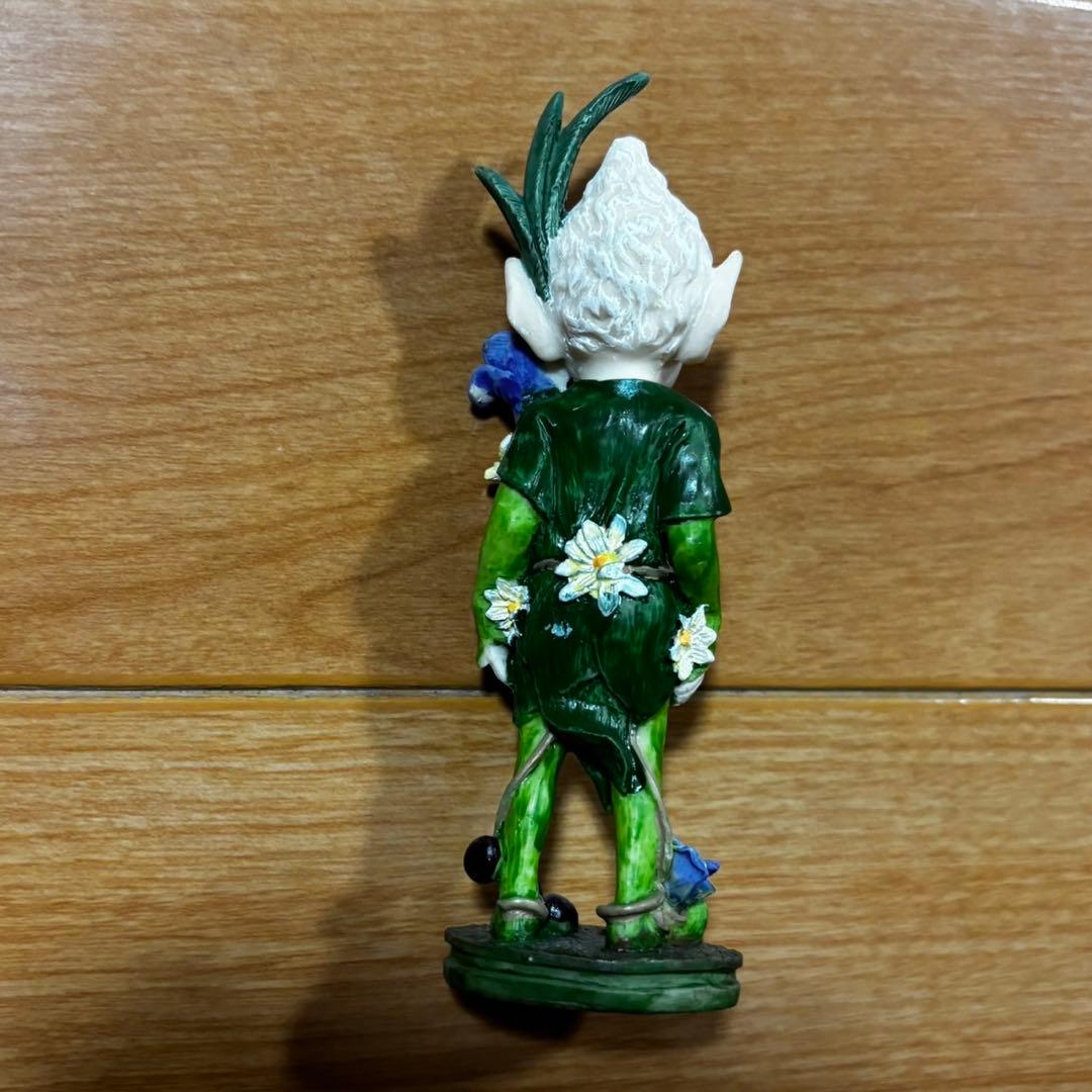 希少 与勇輝 森の妖精 ニングル フィギュリン 人形 レジン 置物
