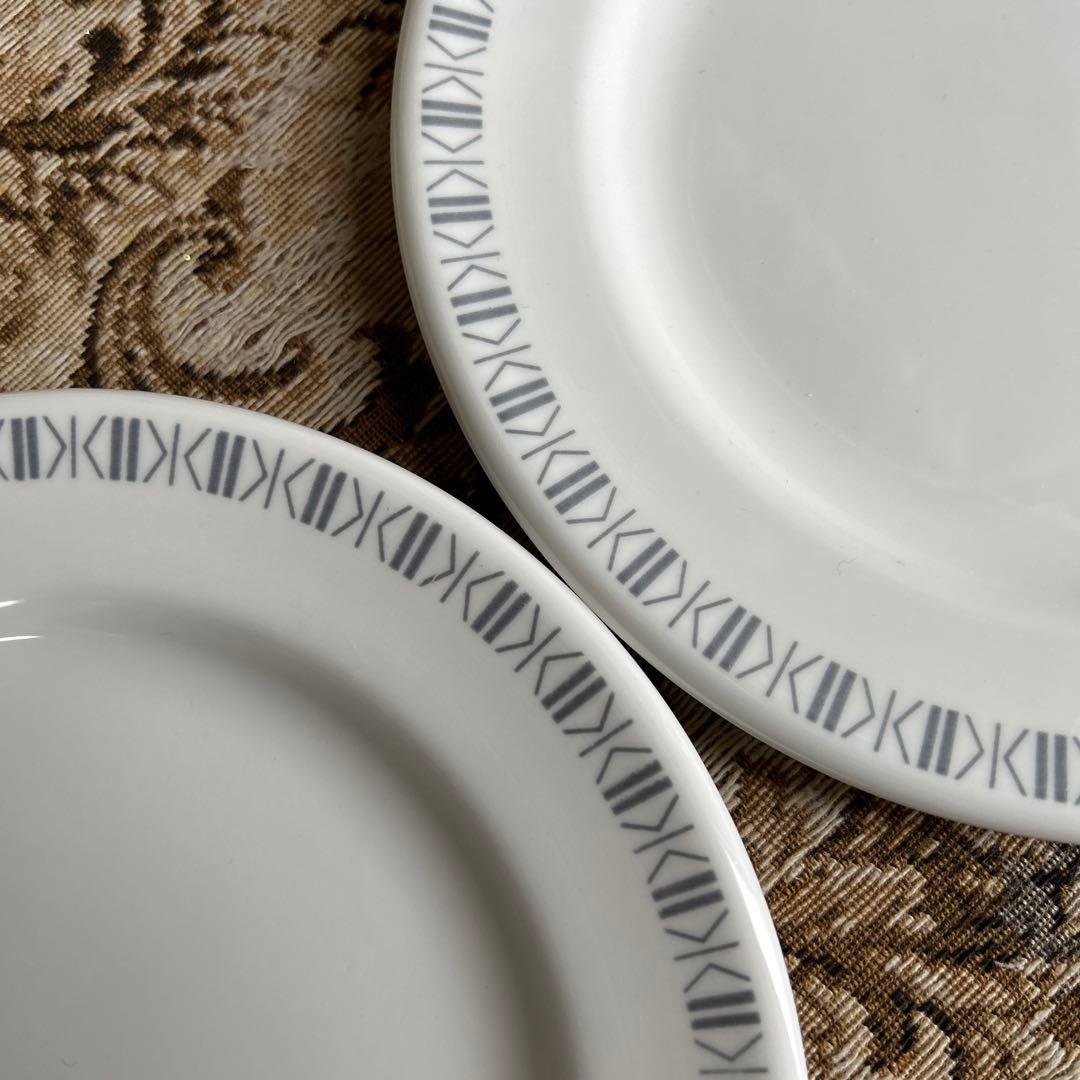 英国製 緑壺 【LLISED】英国旗ガーランドプレート