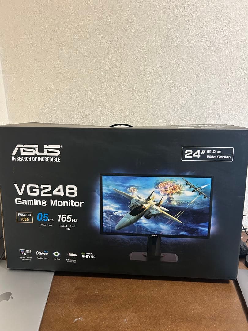 ASUS ゲーミングモニター　箱付き