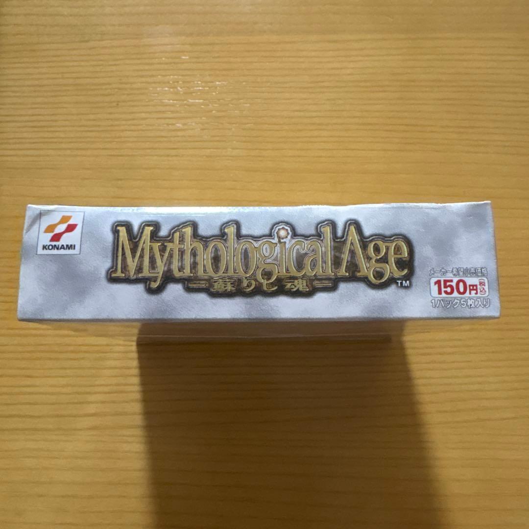 遊戯王 Mythological Age 蘇りし魂 未開封 BOX シュリンク