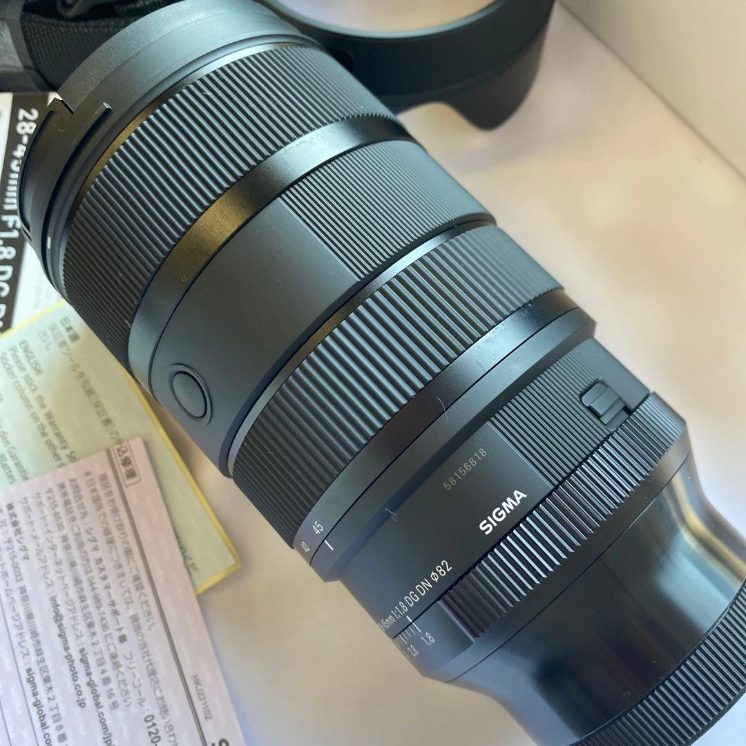 美品最安値⭐︎SIGMA/28-45mm F1.8 DGDN for sony