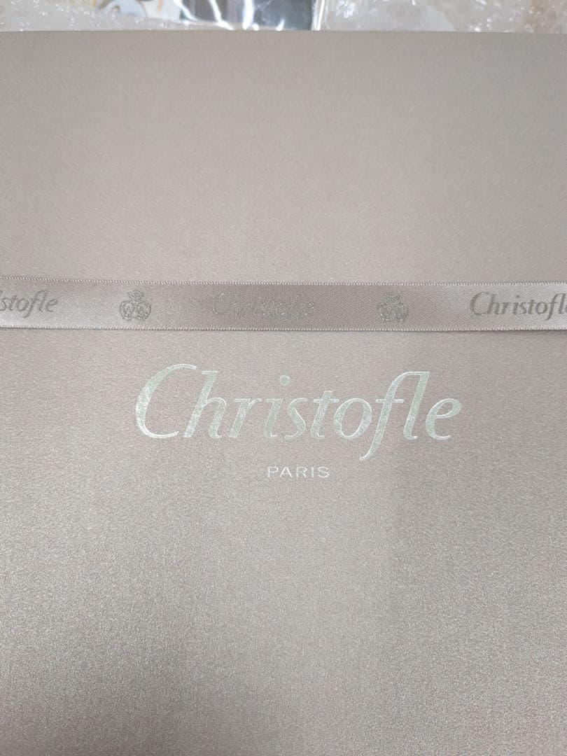 新品　未使用品　クリストフル　ケーキスタンド3段