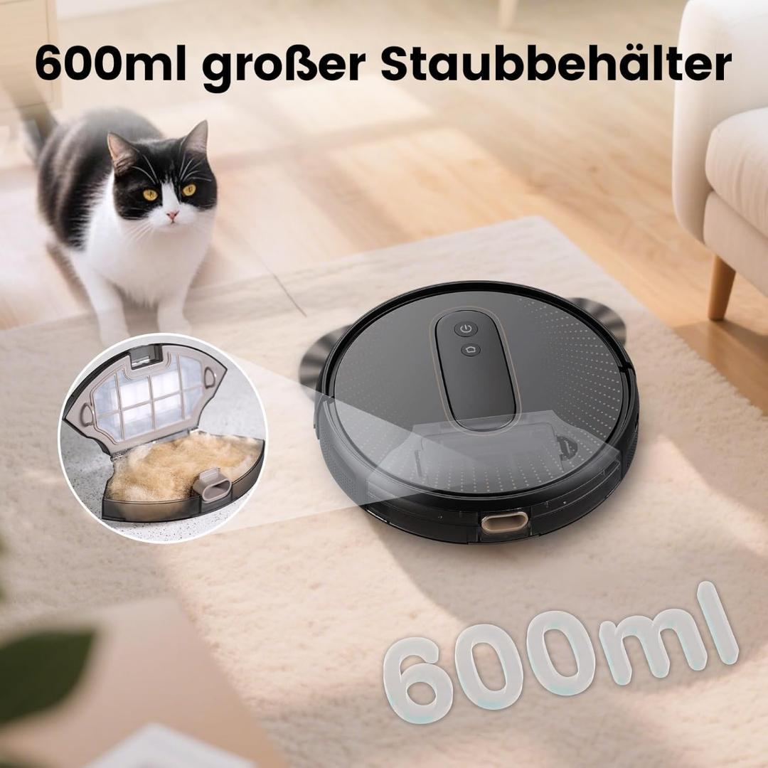 SALE！ロボット掃除機 2800Pa 強力吸引 お掃除クリーナー 音量調節