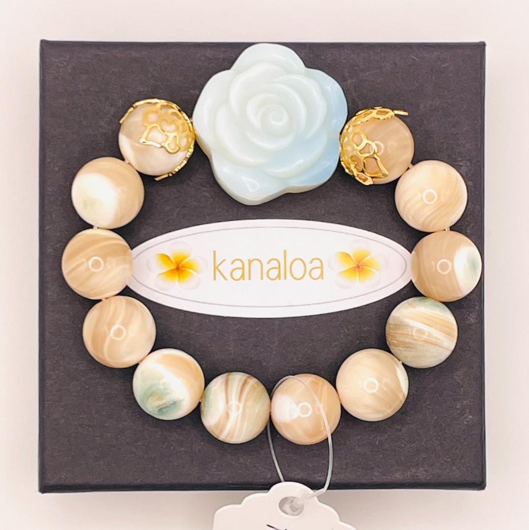 【薔薇(オパール)/夜光貝】内径約16cm 浄化済み No,443