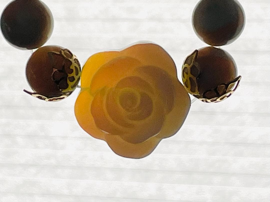 【薔薇(オパール)/夜光貝】内径約16cm 浄化済み No,443