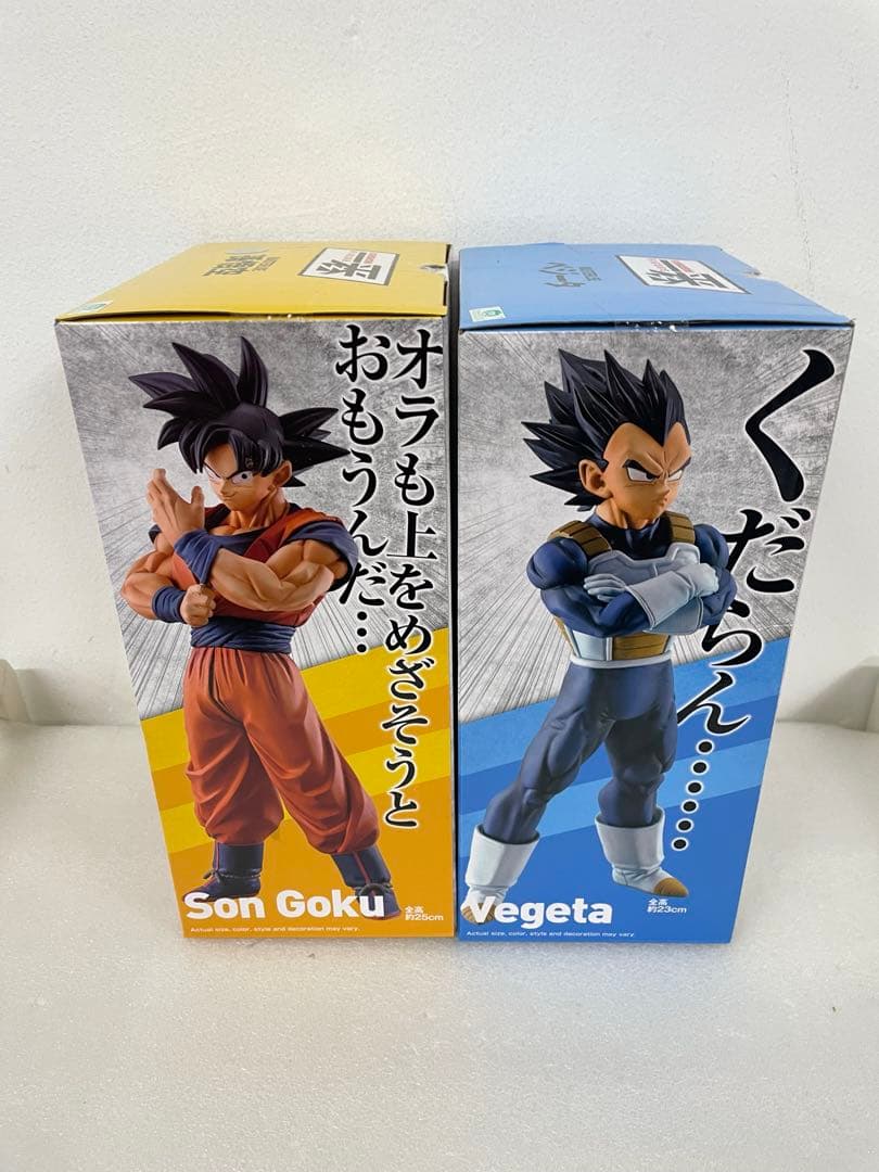 新品一番くじドラゴンボール　 孫悟空とベジータフィギュア2体セット