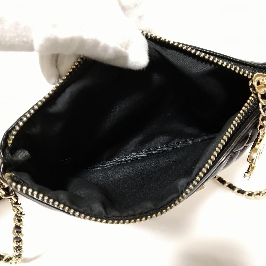 CHANEL マトラッセ調 ポーチ ギフト品 チェーン シャネル ショルダー