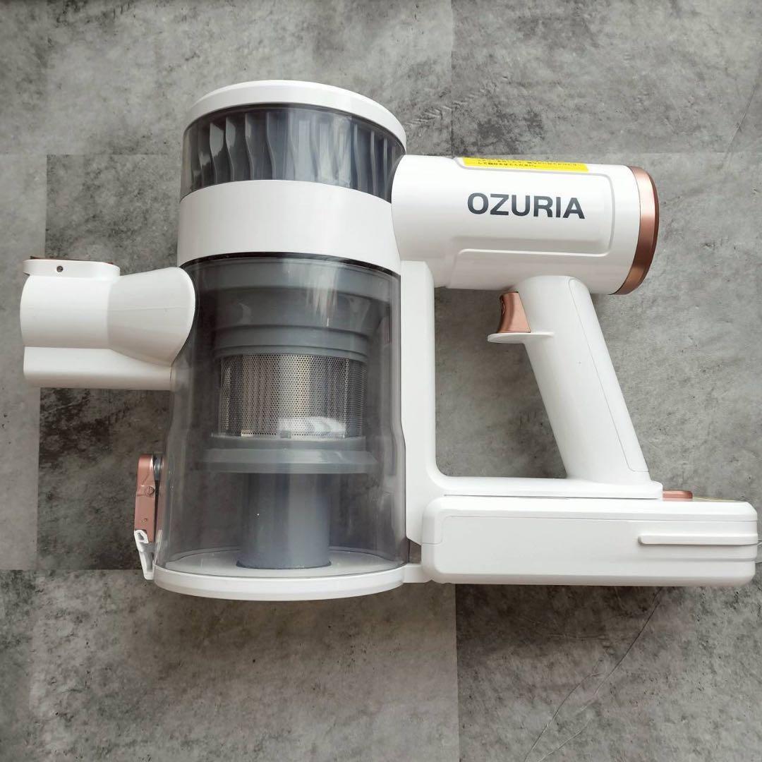 掃除機 コードレス 充電式 スティッククリーナー 自立式 軽量 白 ホワイト