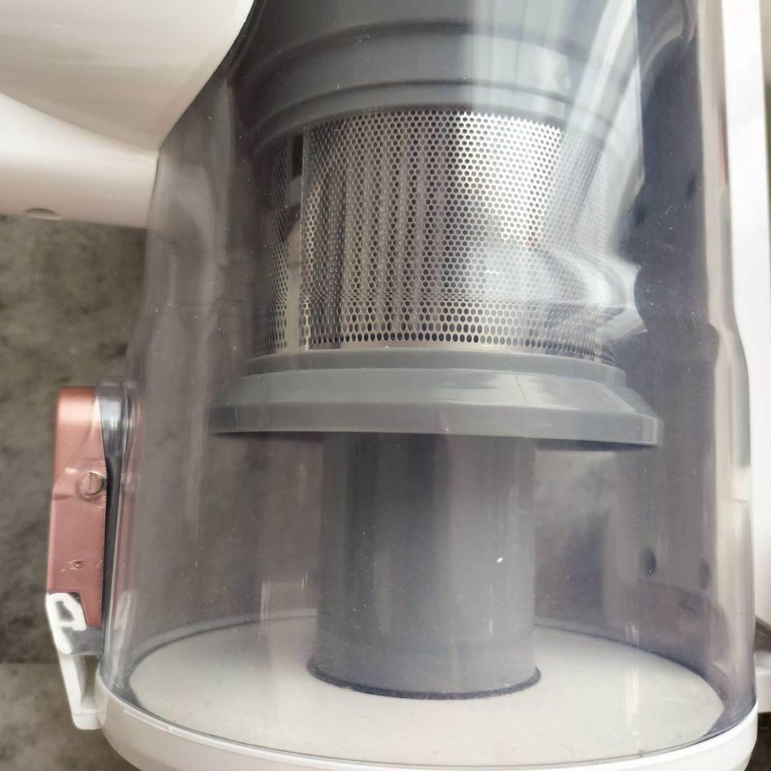 掃除機 コードレス 充電式 スティッククリーナー 自立式 軽量 白 ホワイト