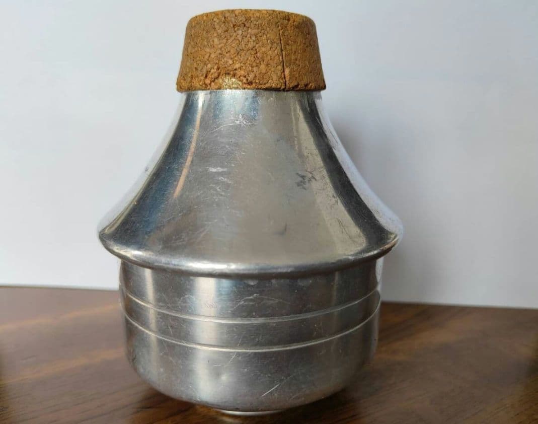 Harmon トランペット用　ワウワウミュート アルミ