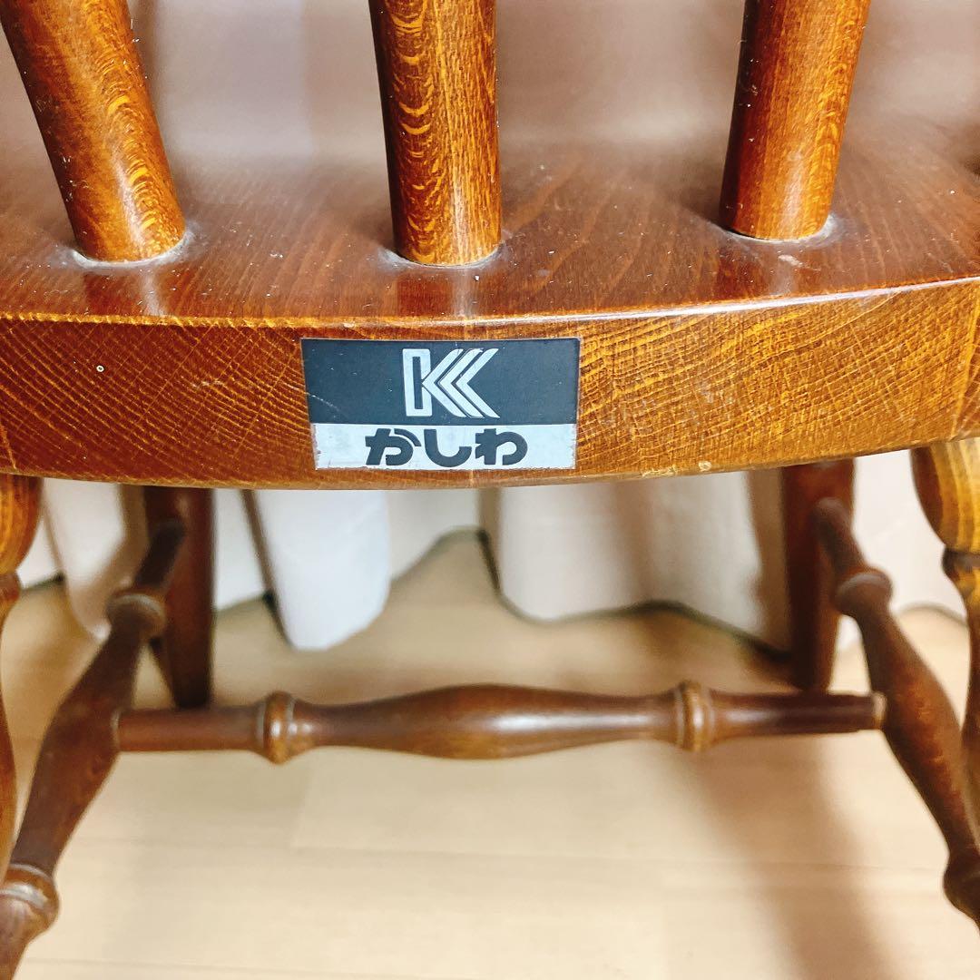 柏木工 KASHIWA ウィンザーチェア6022 木製ダイニングチェア